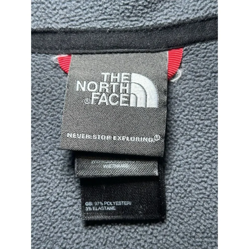 The North Face Men's Medium‎ Full Zip Millerton Gray/ Black Jacket